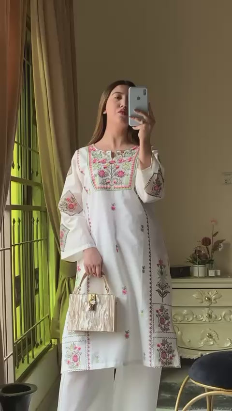 PREMIUM DESIGNER READYMADE TOP & PLAZZO